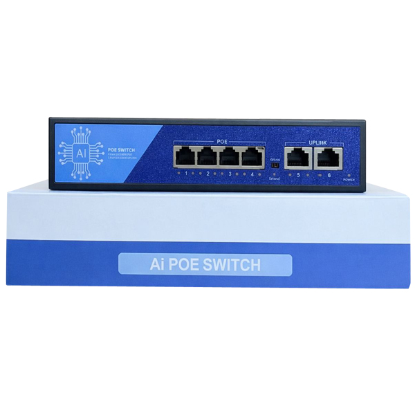 3DCOOL 3D-PSE04 4PORT 10/100M POE SWITCH 4FE+2FE