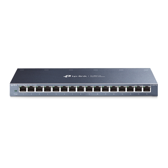 TP-LINK TL-SG116 16 PORT GIGABIT SWITCH METAL KASA