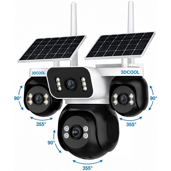 3DCOOL 3D-2400FG 8MP 4 KAMERA 4G AOV ESIM SOLAR