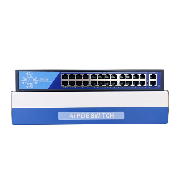 3DCOOL 3D-PSF24 24PORT GIGABIT POE SWITCH 24FE+2GE