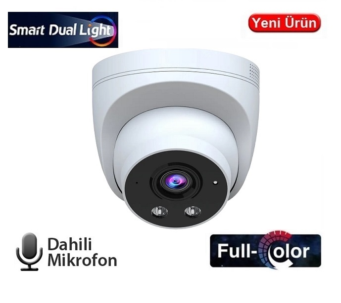 BALANDI PRO-1125IPC 5MP 2.8MM 2LED DUAL SESLİ DOME