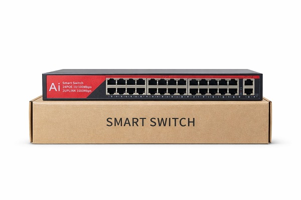 3DCOOL 3D-PSF24 24PORT GIGABIT POE SWITCH 24FE+2GE