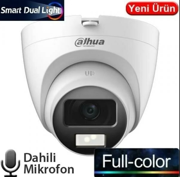 DAHUA HAC-T1A21P-U-IL-A 2MP 2.8MM FULLCOLOR SESLİ