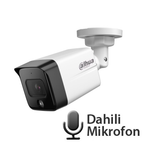 DAHUA  IPC-HFW1431TC1-SA 4MP 3.6MM SESLİ IP BULLET